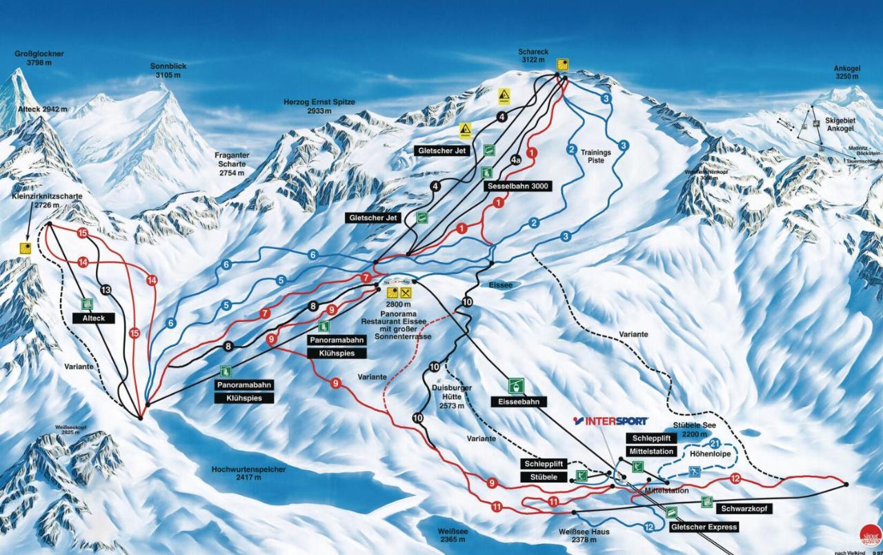 Apartment Moelltaler Gletscher 8 Ausserfragant Bagian luar foto